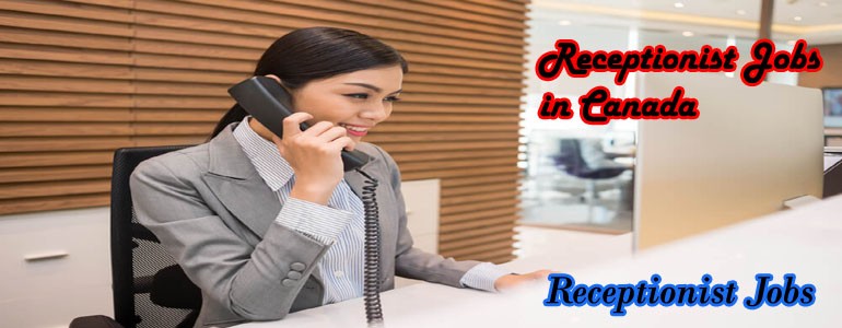 Receptionist jobs in canada